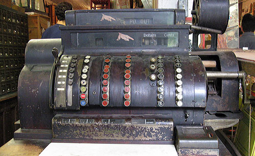 old cash register