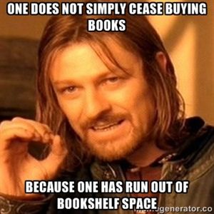 cease reading books bookshelf