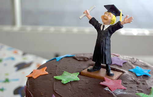 Graduation cake guy