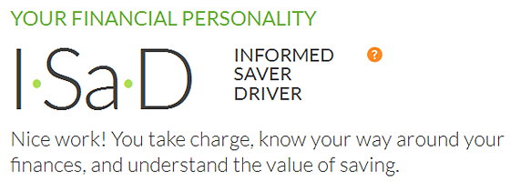 isad - informed saver driver