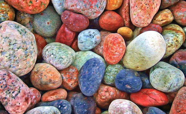 pretty pebbles