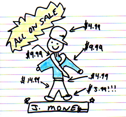 Stick Figure J. Money - Sales