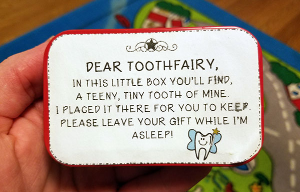 tooth fairy box